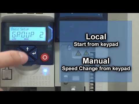 i500 inverter - Keypad Setup