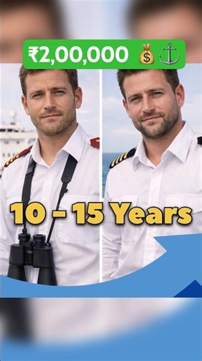 How much Times it takes to become captain #navy #travel #shipcaptain #cadets #jee #nda #imucet #job