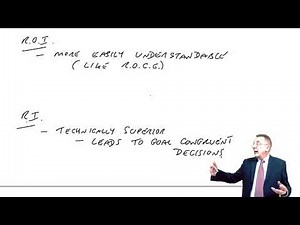 Reasons for using Return on Investment (ROI) and Residual Income (RI)