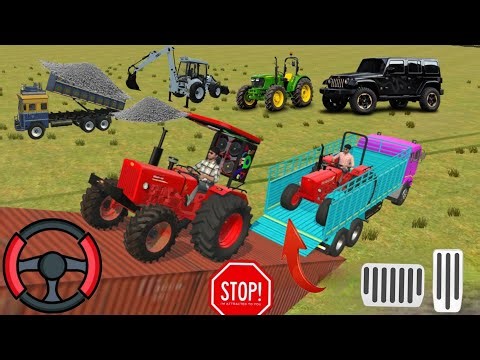 Drive JCB and Unloading Stone From dumper in game #jcb #truck #gamingvideos #dumper .