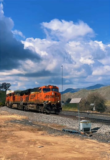 BNSF Intermodal Train Journey to San Bernardino