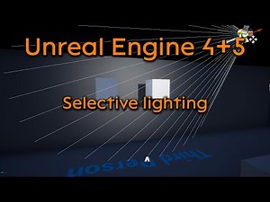 Tutorial: Selective lighting (channels) - Unreal Engine 4 + Unreal Engine 5