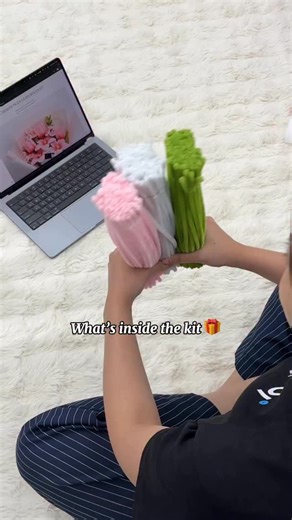 19K views · 220 reactions | All you need is here - our DIY Kit  Materials, tutorial, and your creativity  Start your Pipe Cleaner journey now  __ Grab it in bio link  #handcrafted #gifts #lovegifts #handcraft #flowers #handmadeflowers | Giftify Flowers by Elle Blooming | Facebook