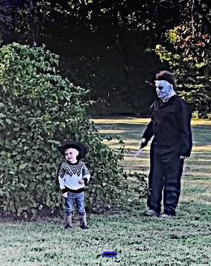 Heartfelt Moment Between Child and Adult in Nature