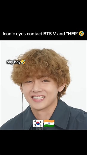 he's into her🤣😅🤣 #indian #kpop#V#sakshmasrivastav#tae#taehyung #shorts#btsV#edit#bts#arirang#status