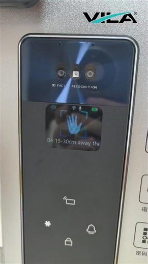 VXA-30 Smart Lock Voice Control | Add Password, Fingerprint, Card, Key & Mobile App