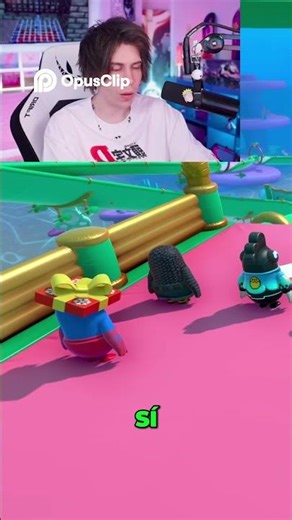 ¡Nuevo Mapa de Aros! Deslízate y Gana en Fall Guys #twitch #tarjetaspokemon #auron #clips