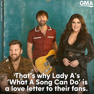 Lady A may have a new name but their mission to lead with love hasn't changed and that's what their new album "What A Song Can Do: Chapter One" is all about. #LadyAOnGMA | Good Morning America