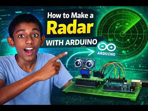 How to Make a Radar with Arduino | Arduino Project | Dinidu tech zone