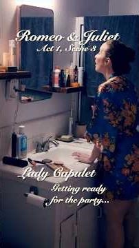 MONOLOGUE SERIES: Lady Capulet 🫠 #romeoandjuliet #shakespeare #drama #monologue #viral #fyp