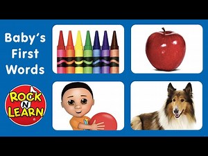 Baby's First Words | Colors, Food, Activities & More | Learn English - Videos For Kids