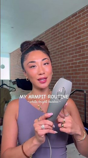 MY ARMPIT ROUTINE #laserhairremoval #armpit #whitening #brightening