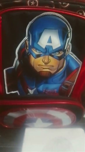 captain america # knowledge _ places _ drawing