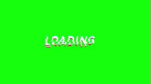 Animated Text Reading Loading On Green Stock Footage Video (100% Royalty-free) 3961664187 | Shutterstock