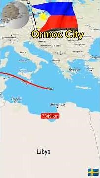 Ormoc City🇵🇭 #map #travelmap #mytravel #citymap #geography #ship #travelplanner #travel #travelguide