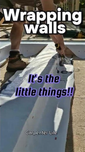 Installing homewrap tight and right!!