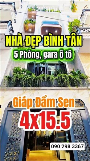 Owner selling house in alley 413, Le Van Quoi Street, Binh Tan District, 5 bedrooms, near Ten Lua...