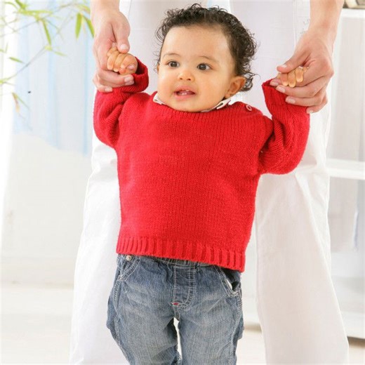 Erste Schritte eines Babys werden von Genetik bestimmt