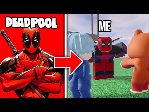 RAP BATTLING PEOPLE AS DEADPOOL... (Roblox Voice Chat)