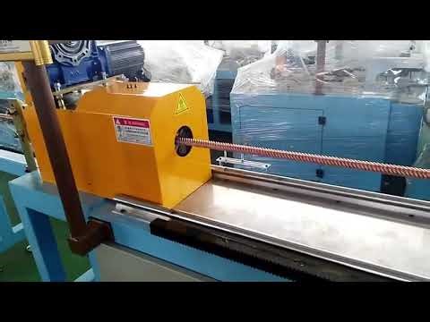 Helical Grooved Tube Corrugated Thread Copper Screwed Pipe Forming Making Machine for Connector Pipe