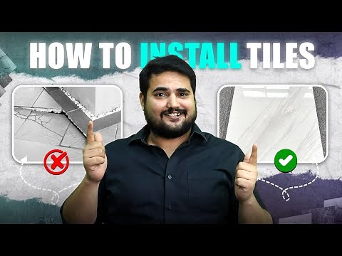 How to Install Tiles Like a Pro in 7 Steps!✅🤔