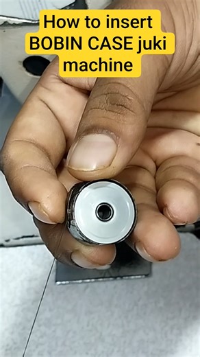 how to insert BOBIN CASE in juki machine #viralvideo