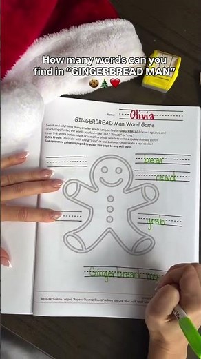 The Gingerbread Worksheet Every Teacher Needs If You Need Holiday Activities