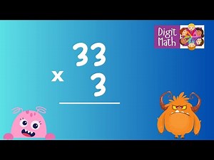 2-Digit Multiplication of 2 digit number by 1 digit number