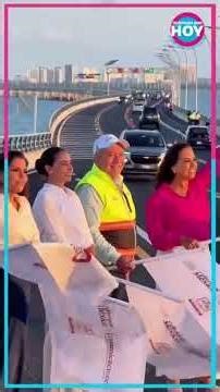 🚗🌉 ¡Ya abrió el Puente Nichupté en Cancún!