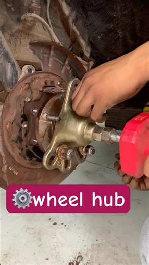 😫Wheel hub assembly from hell #carrepair #mechanic #shorts
