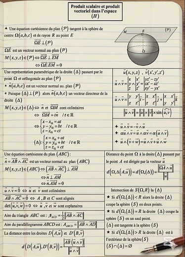 Maîtrisez les notions de produit scalaire et vectoriel en mathématiques !