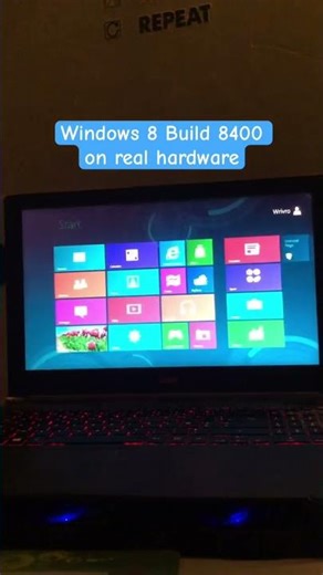 A beta build of Windows 8! #windows8 #beta #windows8beta #hardware #laptop #pc