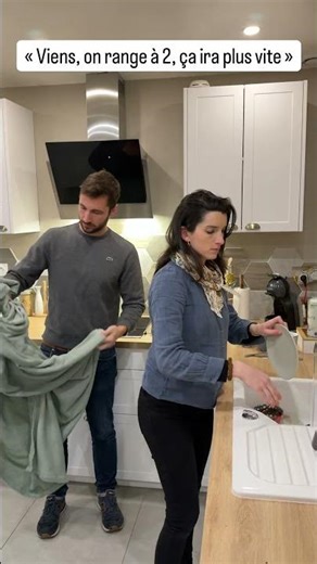 Viens, on range à 2, ça ira plus vite 😂
