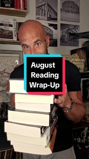 What's the best book you read in August? Here are the 8 books I read from lowest to highest rated! Book List: Rome & Persia by Adrian Goldsworthy Persians by Lloyd Llewellyn-Jones The Goblin Emperor by Katherine Addison The Blighted Stars by Megan O'Keefe Nona the Ninth by Tamsyn Muir The Shadow of the Gods by John Gwynne No Country for Old Men by Cormac McCarthy Agrippina by Emma Southon #monthlyreadingwrapup #booktok