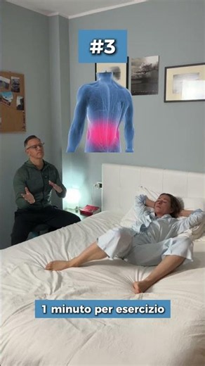 💥 5 minuti sul letto. Schiena libera, gambe sode, fianchi rassodati.