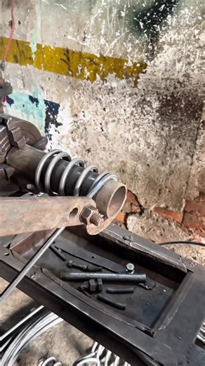 86K views · 445 reactions | A rare look into the traditional spring making process — wire rolled and shaped into a durable spring using an old lathe and manual tools. A true example of heritage craftsmanship still alive today. #MetalCraft #SpringMaker #VintageWorkshop #WireWork #OldTechnique #SkilledHands #HandToolCraft #CraftsmanshipMatters #WireToSpring #LatheWork | Creators Craft | Facebook