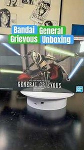 Bandai 1/12 General Grievous Model Kit Unboxed #generalgrevious #bandai #modelkit #starwars #review
