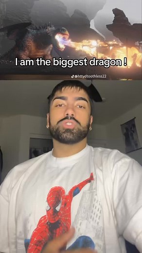 The Biggest Dragon in How to Train Your Dragon #fyp #howtotrainyourdragon #HTTYD #dragon #movie #animation #dreamworks | Krist