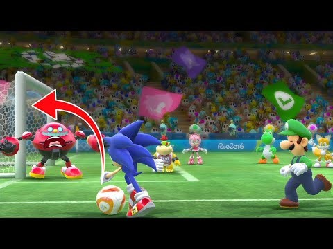 Mario and Sonic at the Olympic Games Tokyo 2016 – Epic Football Clash: Tails vs DK Squad