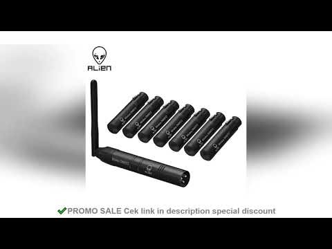 ALIEN 2.4G ISM Wireless DMX 512 Dfi Controller XLR Receiver Transmitter For Disco DJ Party Bar Stage