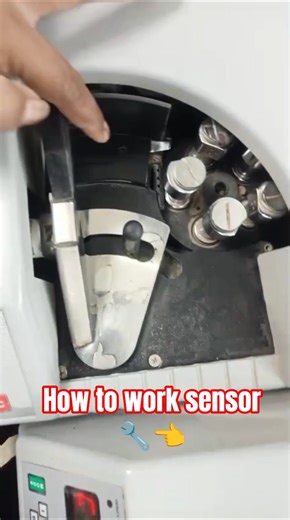 how to work sensor|Repair cesh counting machine #repairing #repair #money#shortsvideo #shorts#short