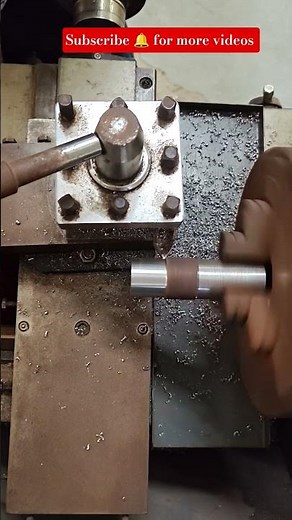 Turning operation on Lathe machine l #engineeringshorts #lathe #lathemachine #latheturning