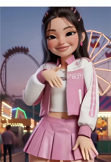 meu look favorito da vida🙂‍↔️🎡🩷✨ #fyp #dancer #duda