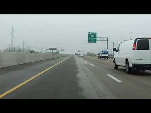 Interstate 35E - Texas (Exits 408 to 401) southbound