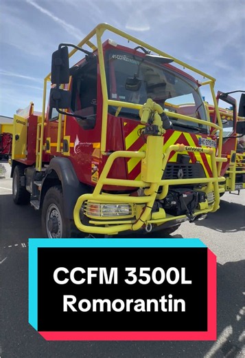CCFM 3500L du CSP Romorantin durant les portes ouvertes #sapeurspompiers #pilé #pourtoi #pompier #loiretcher