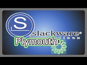 Iniciando Slackware 15 Stable con Plymouth desde Mi PC