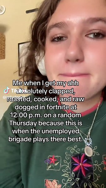 Getting Eliminated in Fortnite on a Thursday