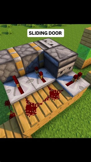 GRAVITOZ on Instagram: "Sliding door #minecraft #minecraftpc #minecraftbuild #trendingreels #trending #viralreels #ig #reels"
