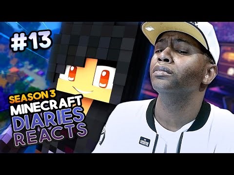 APHMAU Voice Actor Reacts to MINECRAFT DIARIES S3! - Ep 13