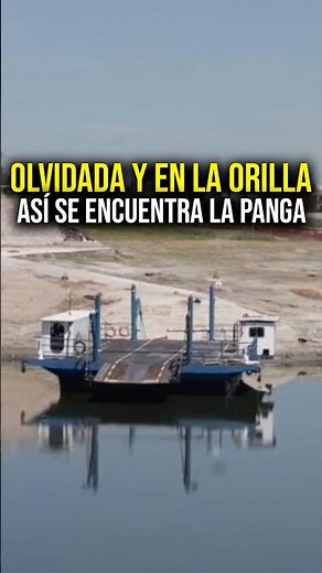 Forgotten and abandoned on the shore, this is the current state of La Panga in San Baltazar Tetela 🔴